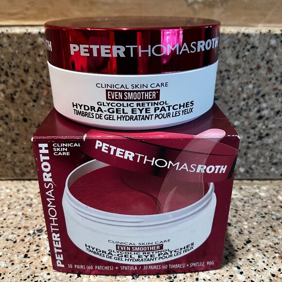 Peter Thomas Roth Even Smoother Glycolic Retinal Eye Patches!! Hydra-Gel NEW - Picture 1 of 4